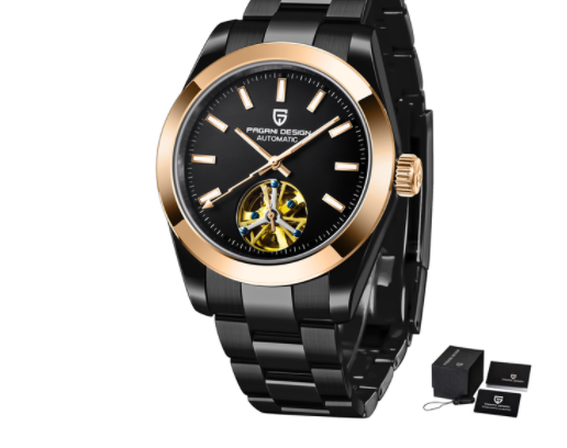 Automatic Mechanical Steel Watch