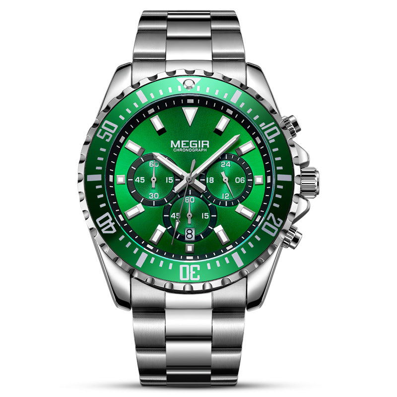 Chronograph Steel Sports Watch